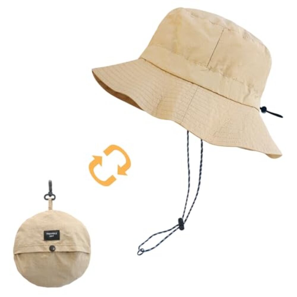 Packable Quick Dry Sun Bucket Hat Waterproof Ligh… - image 7